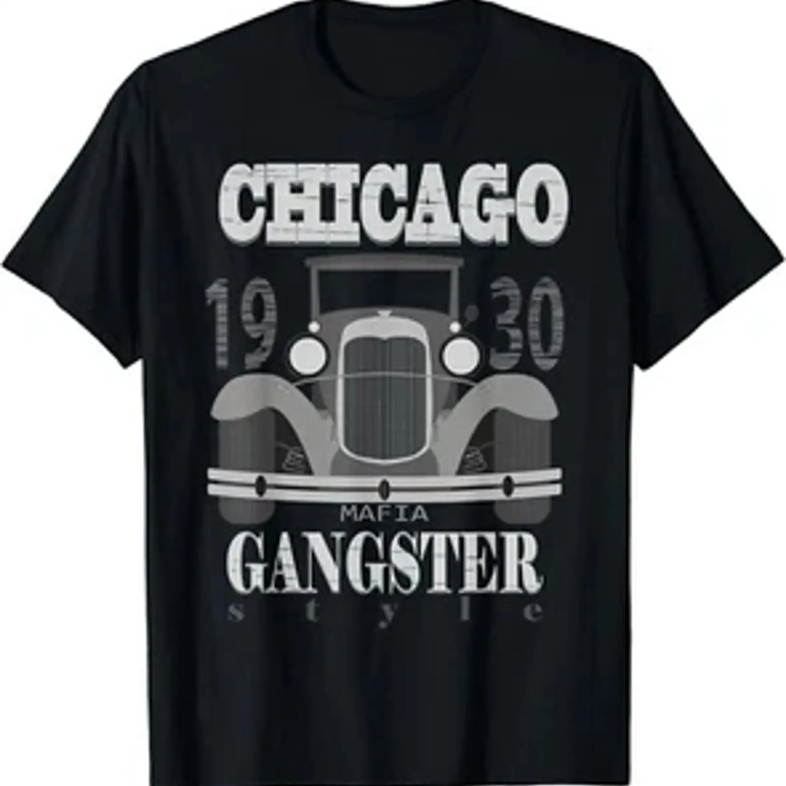 Mens Fashion In The 1930S - Gangster Tişörtü 1930'lar Chicago Mafyası vintage
