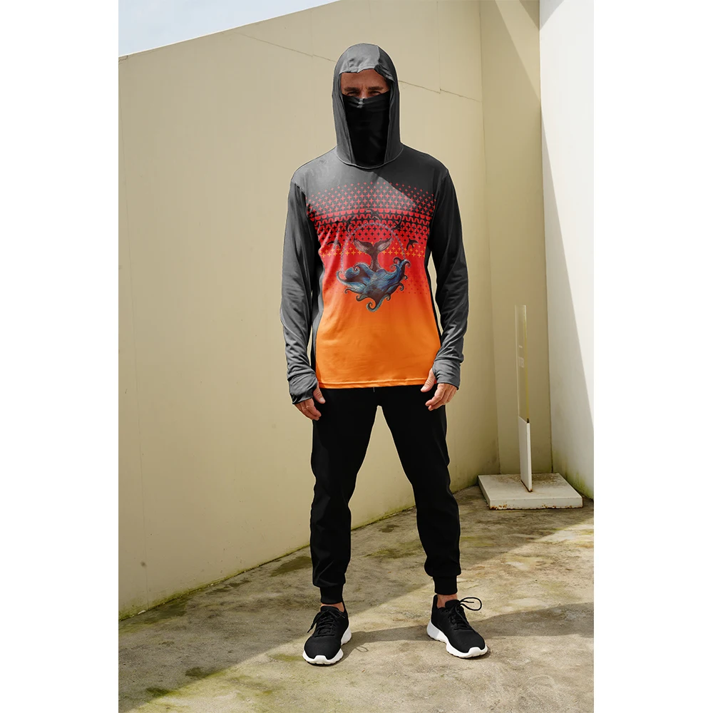 Men'S Fashion Trends 2025 - Balıkçı Gömlekleri Erkek Güneş Korumalı Kapüşonlu