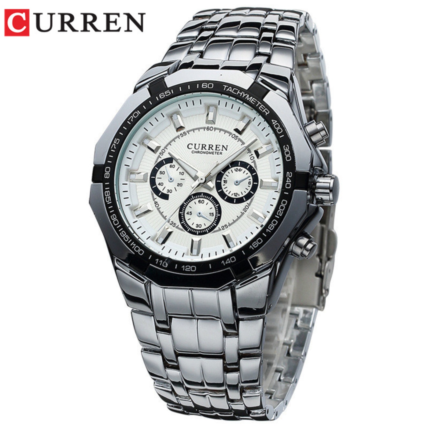 Men'S Fashion Luxury Brands - CURREN Erkekler Lüks Marka Askeri Spor