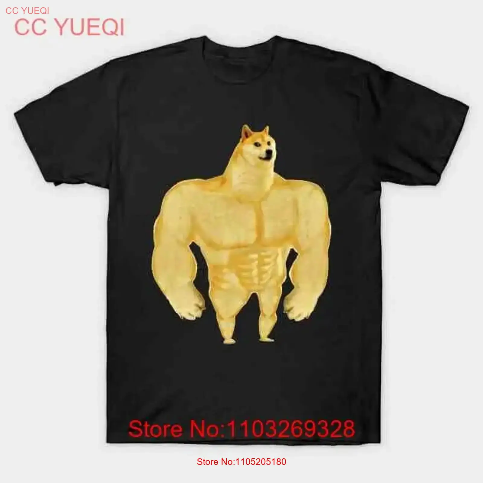 Mens Fashion Australia - Swole Doge Made in Australia Tişört