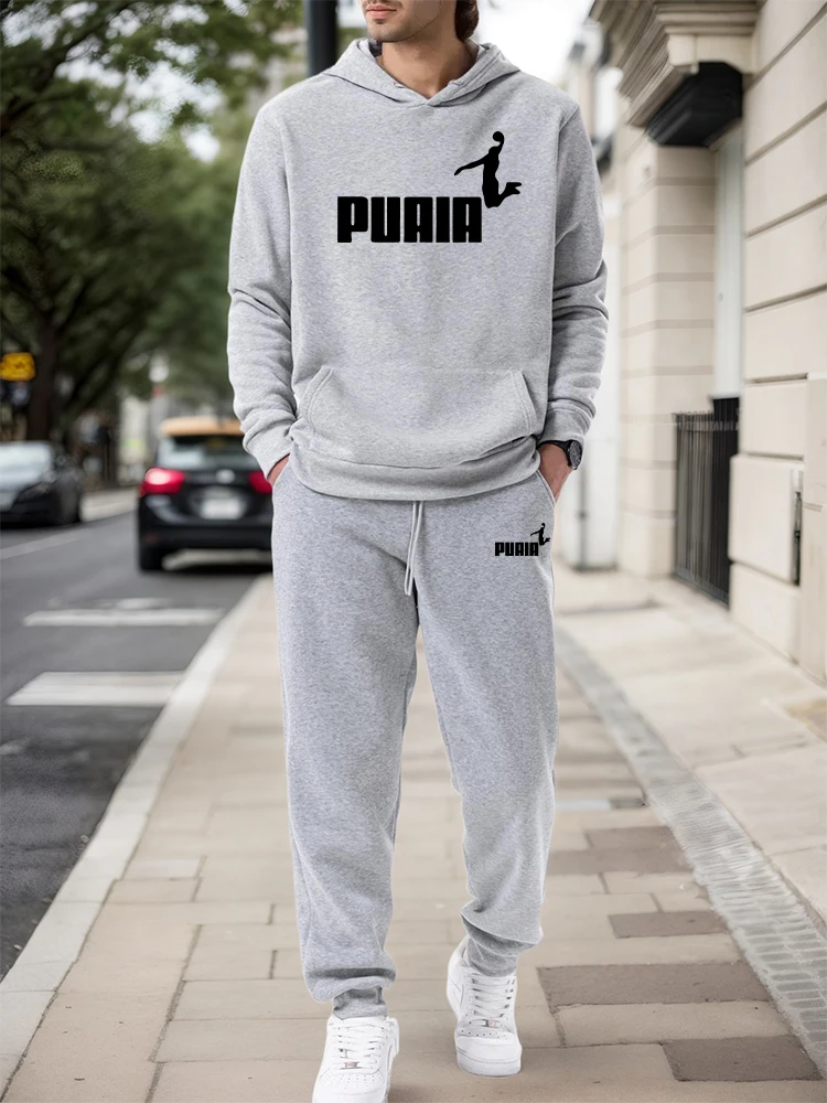 Men'S Fashion Usa - Erkek Takımı/Hoodie/Pantolon 2026 Sonbahar Kış Günlük