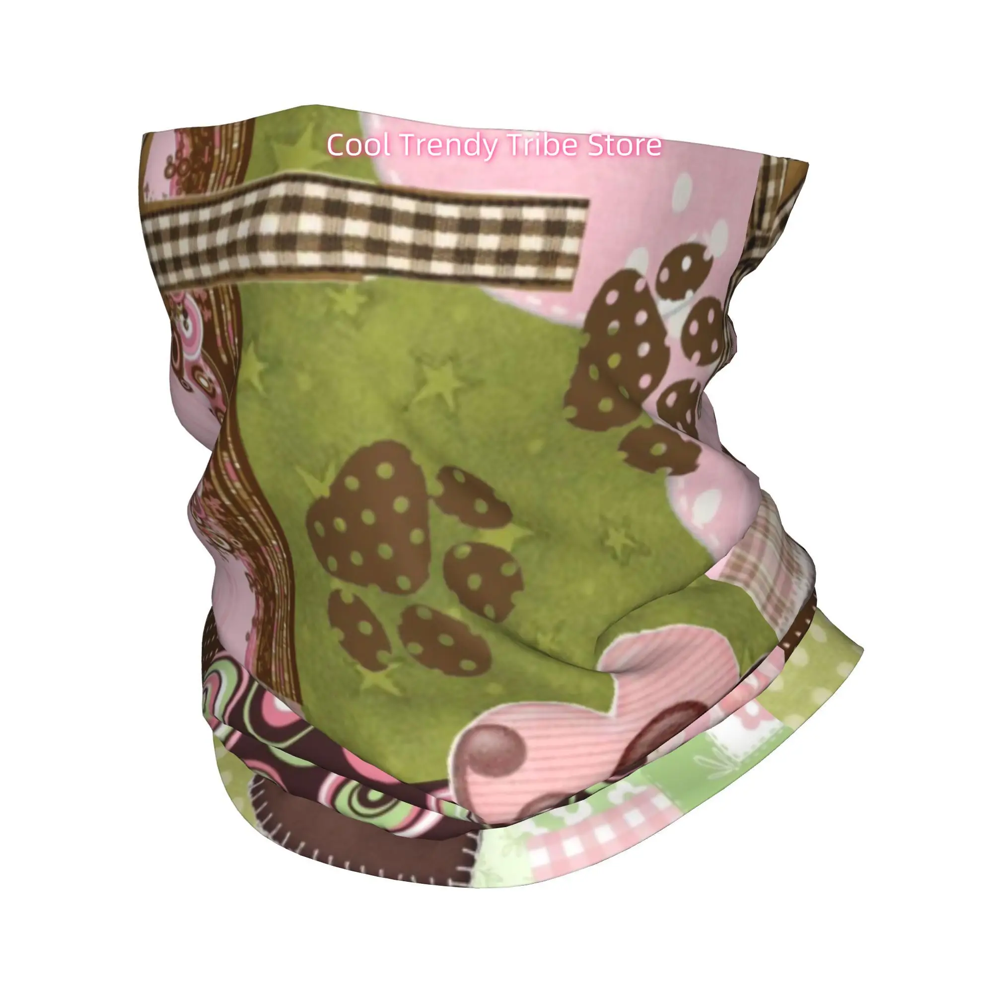 Men'S Fashion Head Scarf - Kadınlar için Boho Retro Yama Desenli
