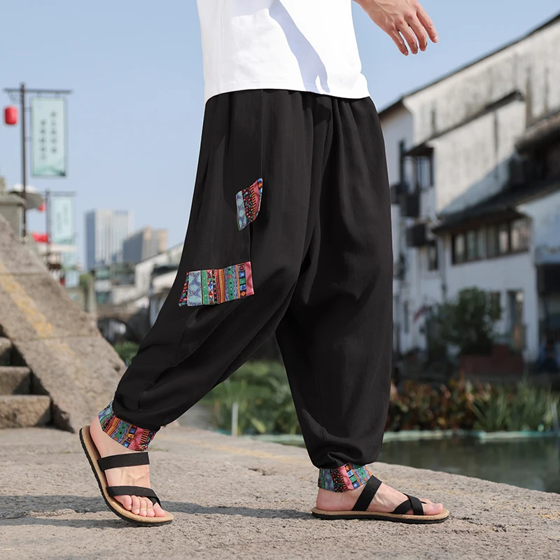 Chino Pants Men - 2026 Çin Tarzı Erkek Retro Geniş