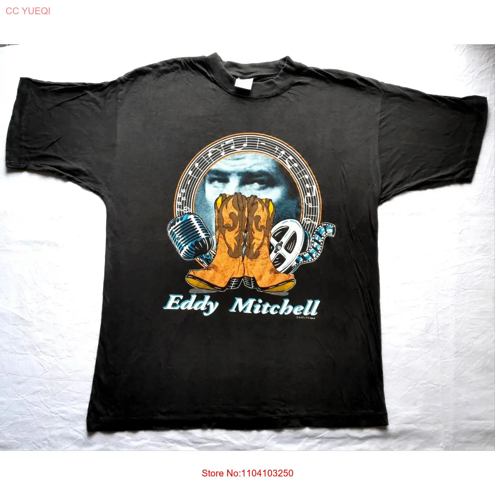 Xl Men'S Fashion - NADİR ORİJİNAL VINTAGE EDDY MITCHELL 1994