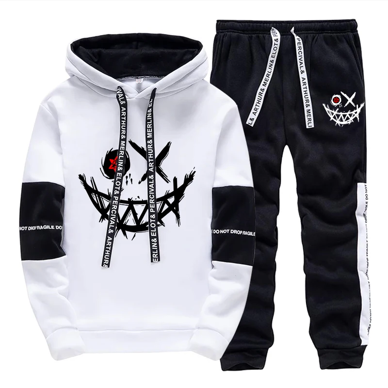 Men'S Fashion Usa - Erkek Takımı/Hoodie/Pantolon 2026 Sonbahar Günlük Rahat