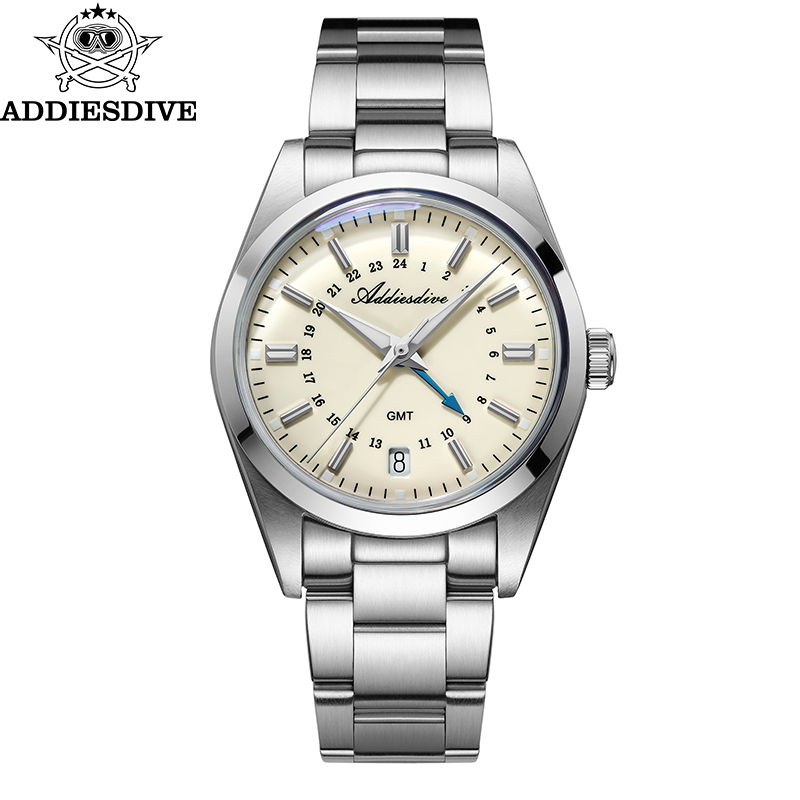 Men'S Fashion Luxury Brands - ADDIESDIVE Sıcak Marka 36mm Lüks GMT