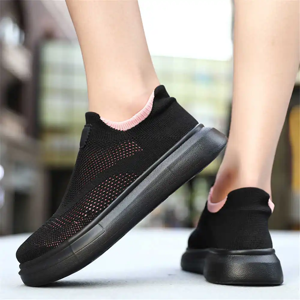 Men'S Fashion For Fat Guys - Platform çorap kahverengi ayakkabı kadın kaykay