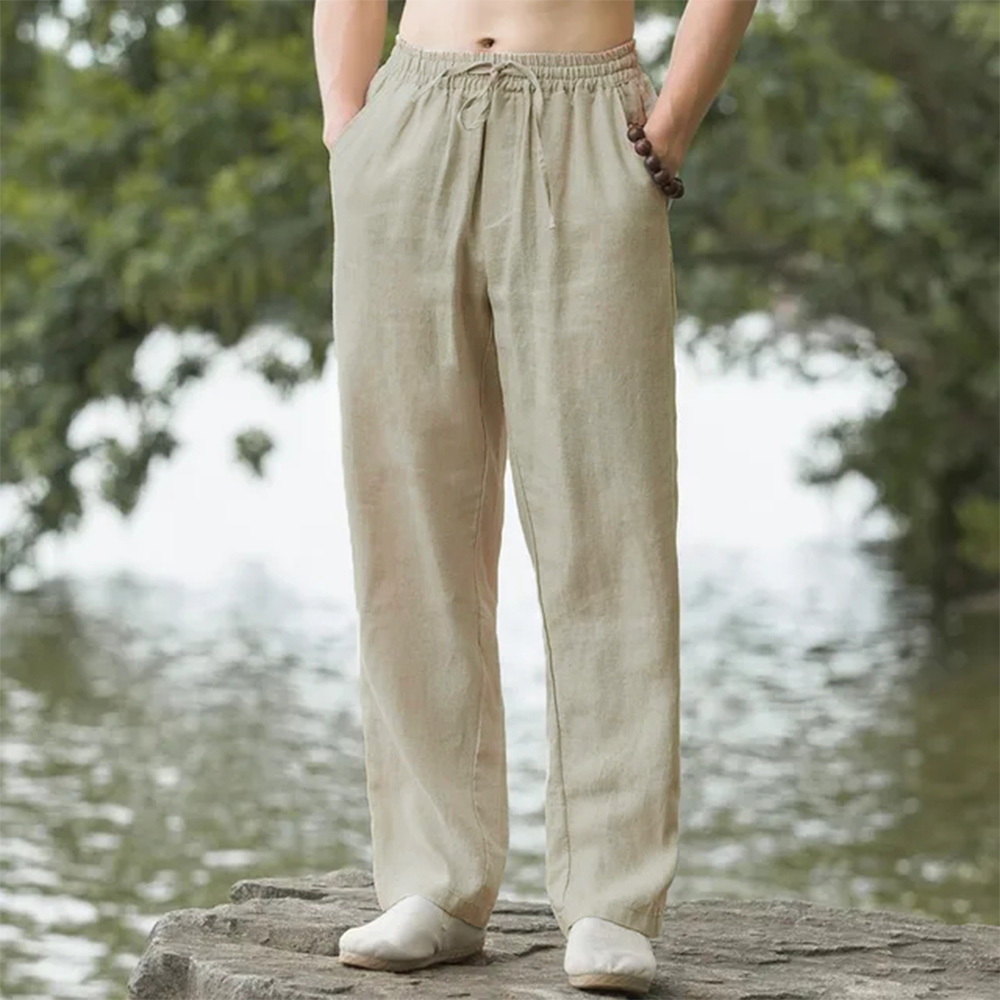 Chino Pants Men - Erkek Plaj Pantolon Joggers Streetweed Pamuk
