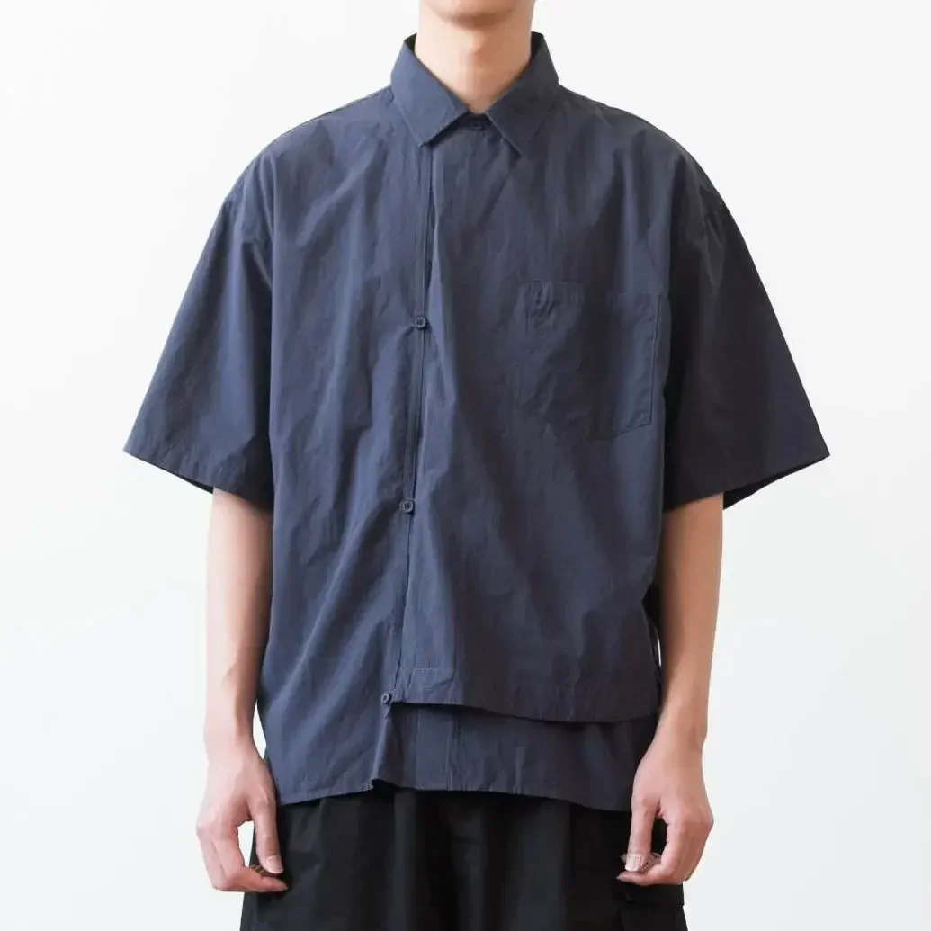 Men'S Fashion Online Stores - Yaz Moda Koyu Mavi Yaratıcı Pat
