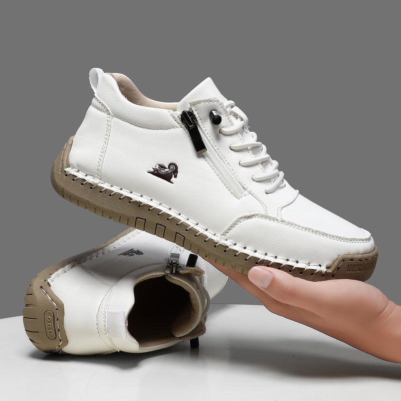 Mens Fashion Modern - Kadın spor ayakkabı el yapımı deri