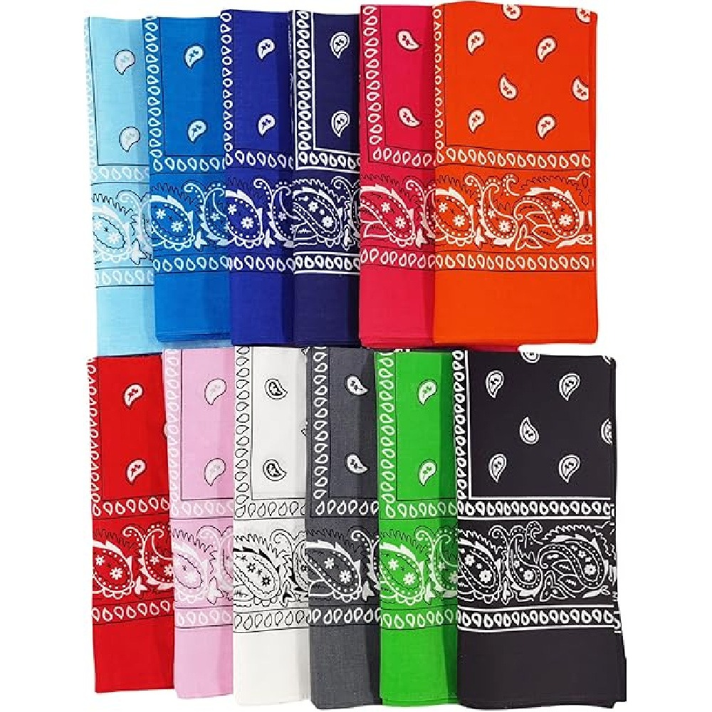 3'lü Paket Paisley Bandanalar, - Men'S Fashion Head Scarf incelemesi ve fiyatı
