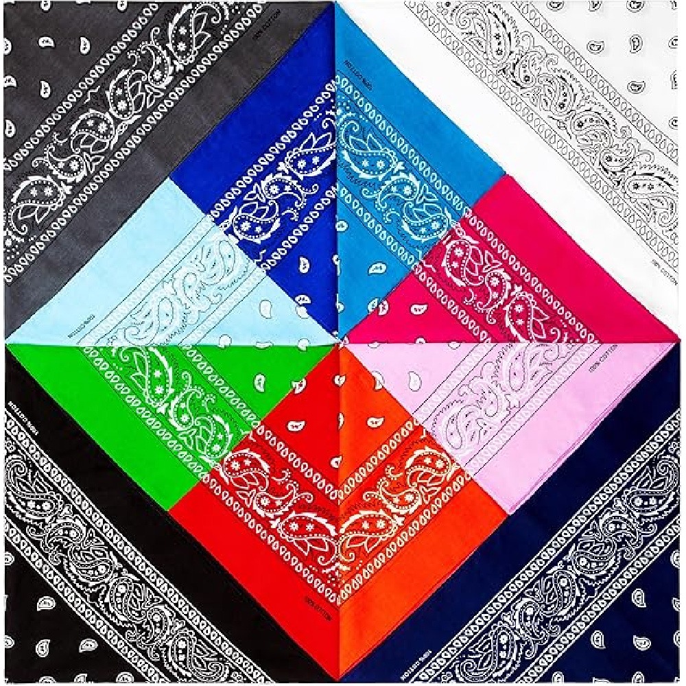 3'lü Paket Paisley Bandanalar, - Men'S Fashion Head Scarf incelemesi ve fiyatı