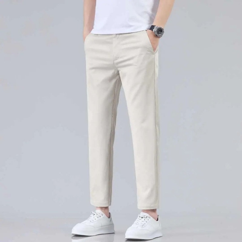 Erkek Orta Bel Yan Cepli Kırış - Chino Pants Men incelemesi ve fiyatı