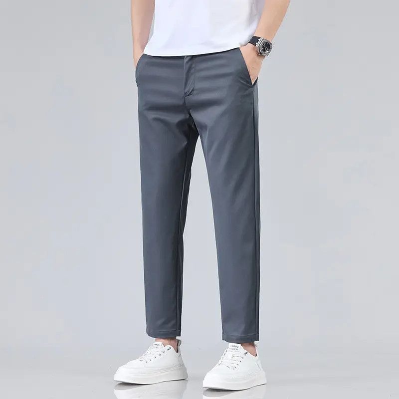 Erkek Orta Bel Yan Cepli Kırış - Chino Pants Men incelemesi ve fiyatı