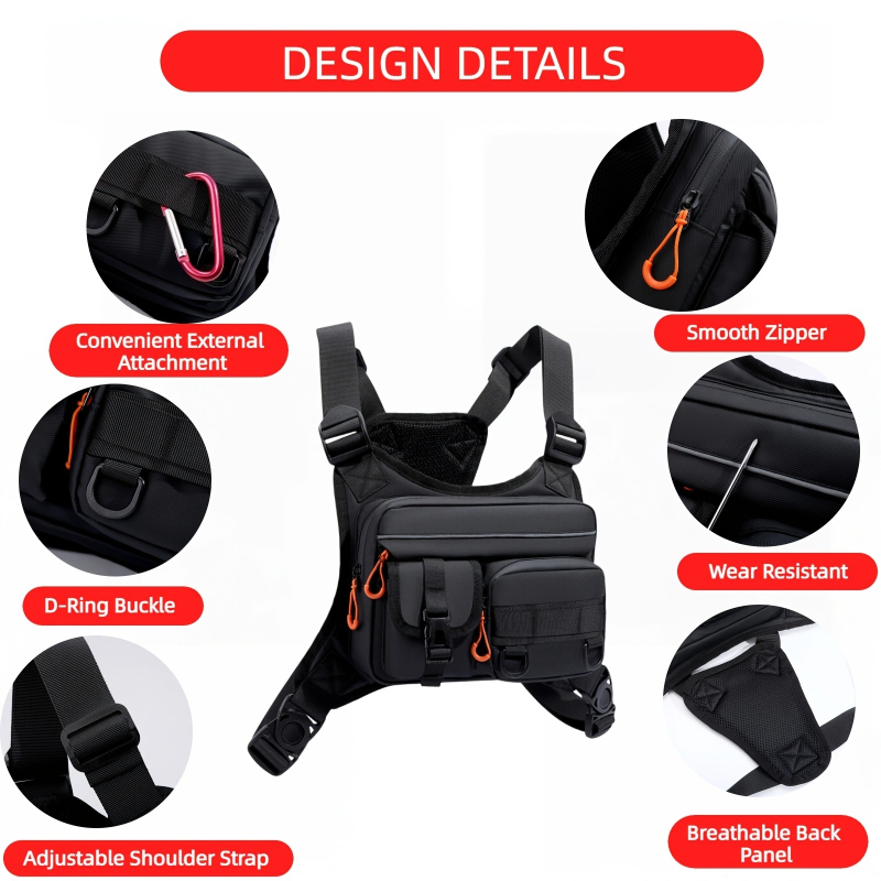 Erkek Taktik Göğüs Çantası, Ko - Tactical Vest Men incelemesi ve fiyatı