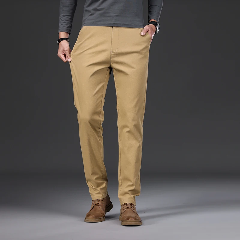 Kaliteli %97 Pamuk erkek Rahat - Chino Pants Men incelemesi ve fiyatı