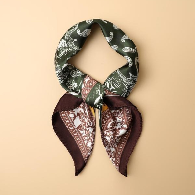 Paisley Baskılı Kare Şal, Kadı - Men'S Fashion Head Scarf incelemesi ve fiyatı