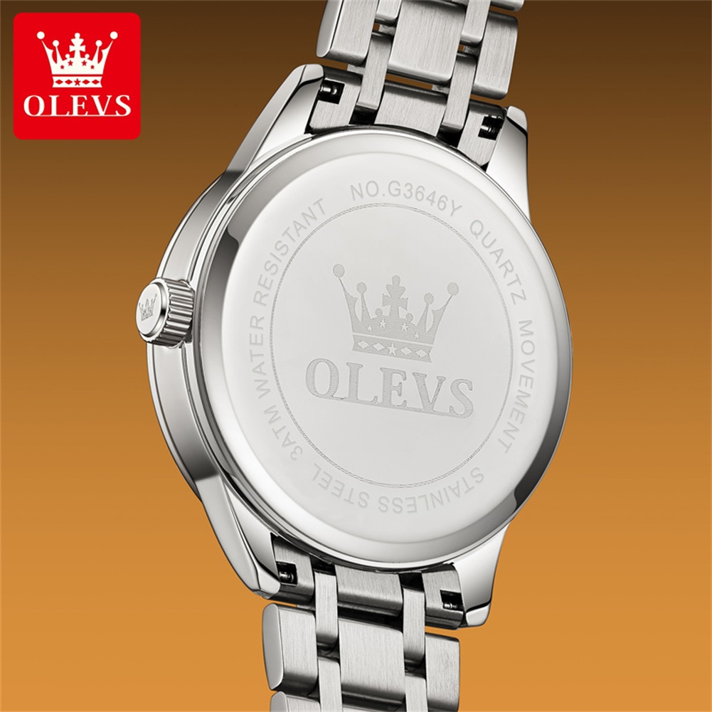 OLEVS Ay Fazı erkek saatleri t - Men'S Fashion Luxury Brands incelemesi ve fiyatı