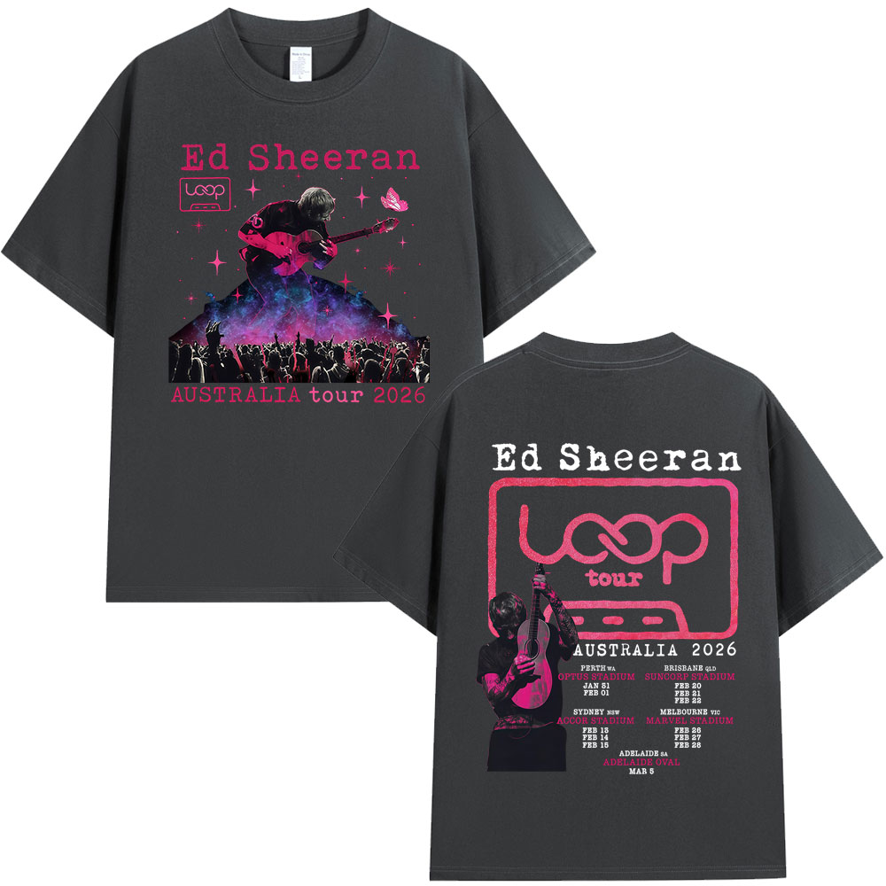 Ed Sheeran Loop Tour Avustraly - Mens Fashion Australia incelemesi ve fiyatı
