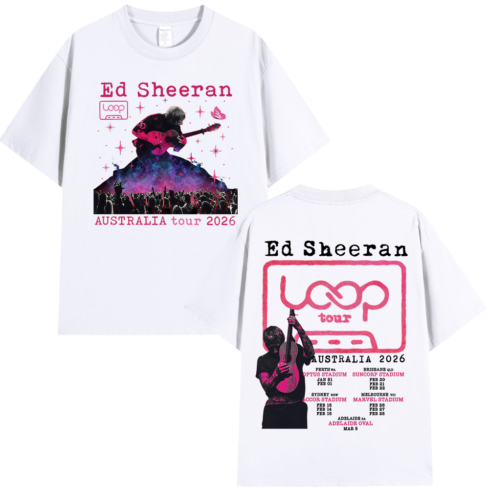 Ed Sheeran Loop Tour Avustraly - Mens Fashion Australia incelemesi ve fiyatı