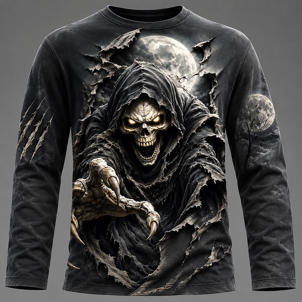 Cadılar Bayramı Erkek 3D Grafi - Men'S Fashion Trends 2025 incelemesi ve fiyatı
