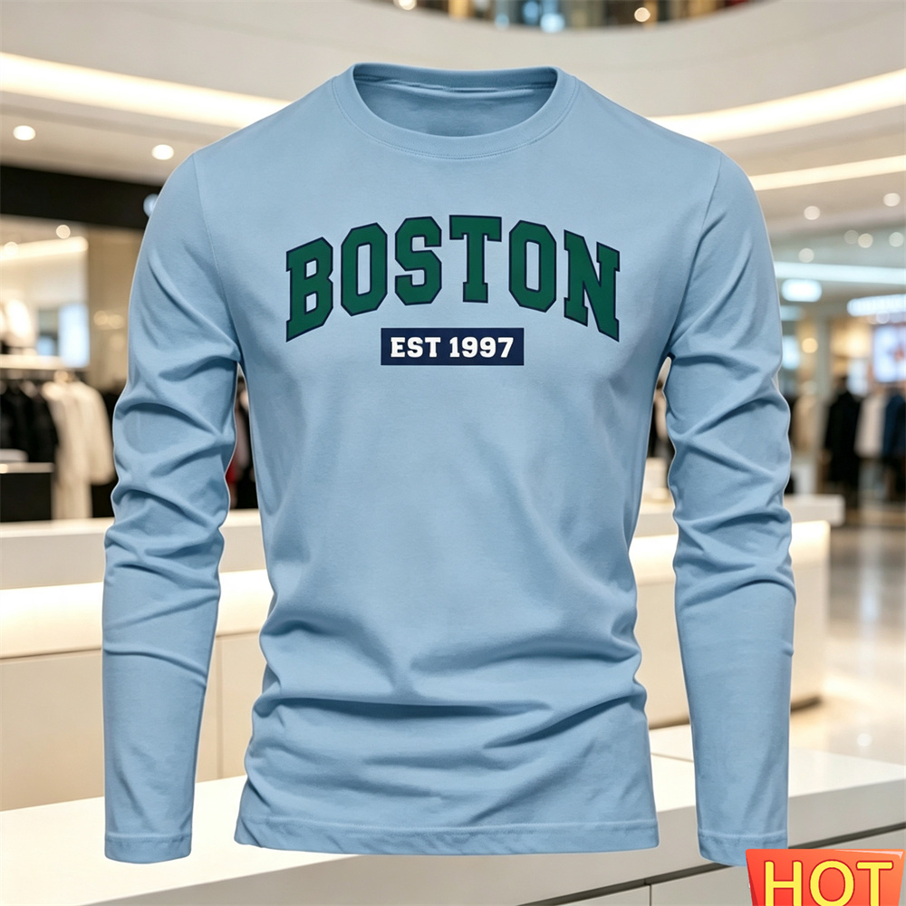 Sonbahar Yaz Erkek Uzun Kollu  - Men'S Fashion Trends 2025 incelemesi ve fiyatı