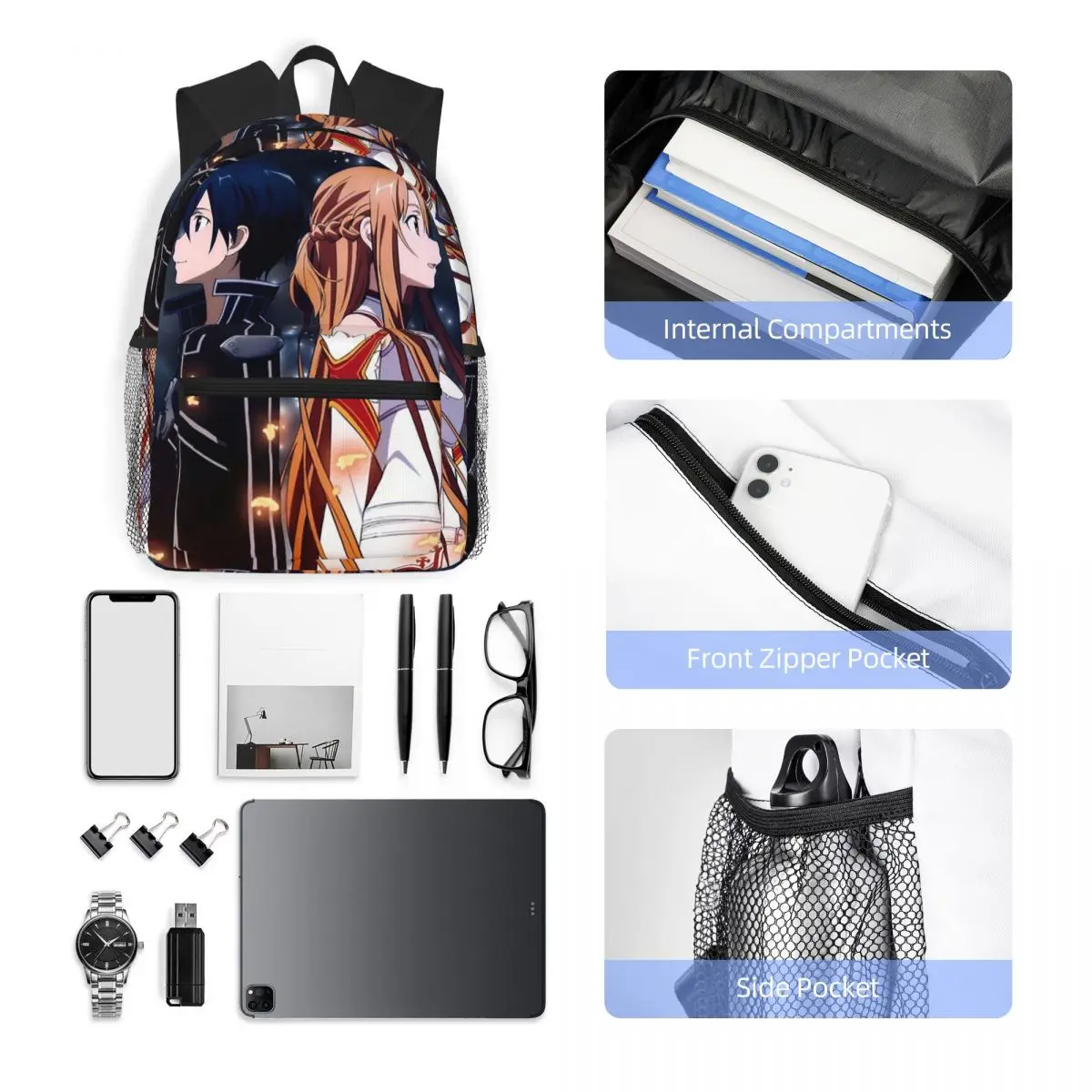 Sword Art Online Kirito Ve Asu - Men'S Fashion Online incelemesi ve fiyatı
