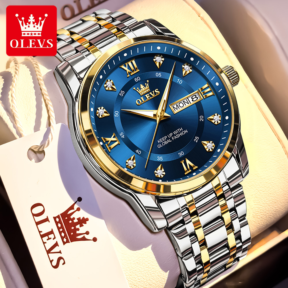 OLEVS Marka Moda erkek saatler - Men'S Fashion Luxury Brands incelemesi ve fiyatı