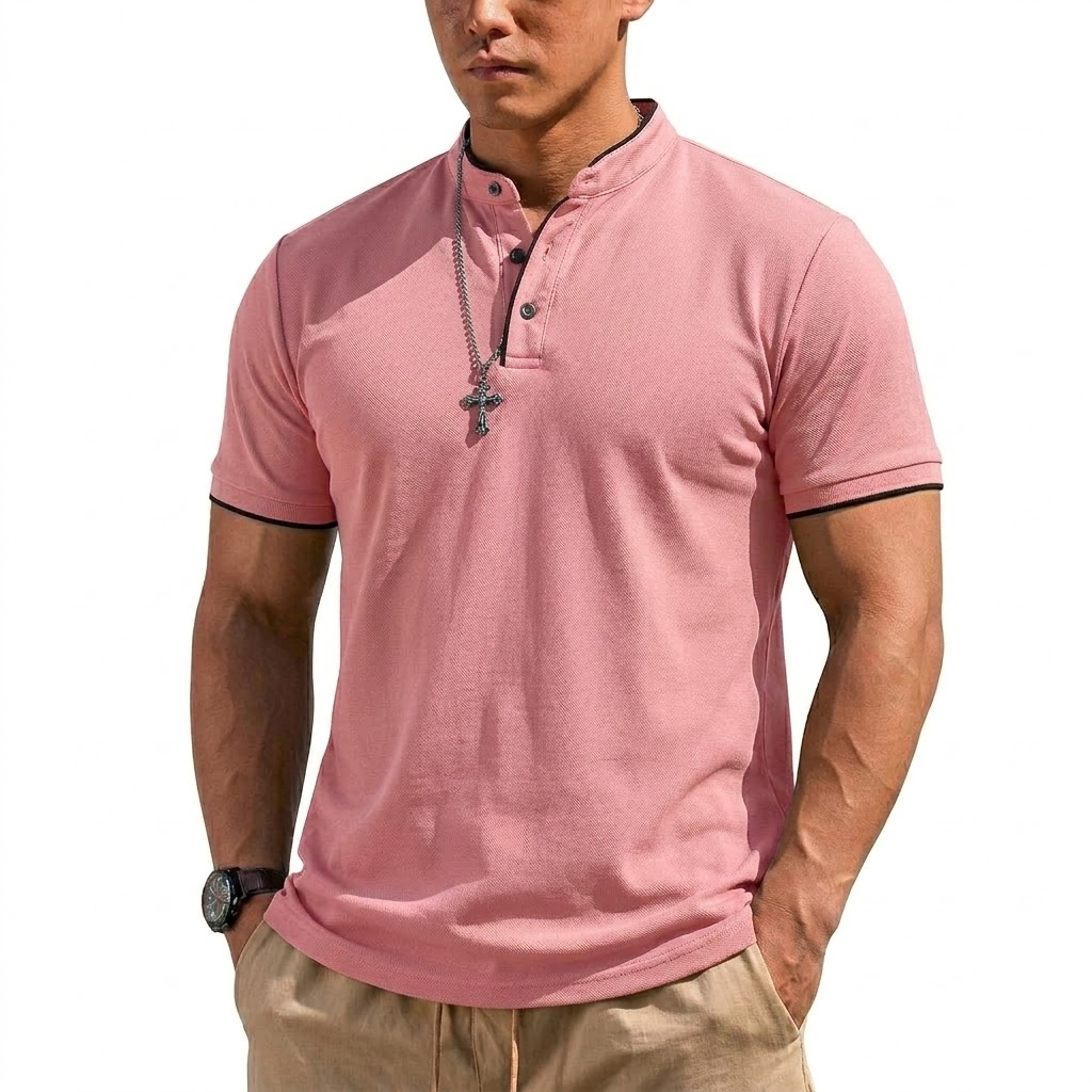 Yazlık Kısa Kollu Henley Gömle - Men'S Fashion Trends 2025 incelemesi ve fiyatı